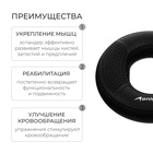 Эспандер кистевой с двойной нагрузкой ONLYTOP, массажный, 27-32 кг, цвет чёрный - Фото 2