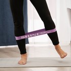 Набор фитнес-резинок ONLYTOP Shine: нагрузка 10, 14, 22 кг, 3 шт., 30×5 см - Фото 11