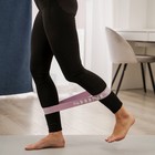 Набор фитнес-резинок ONLYTOP Shine: нагрузка 10, 14, 22 кг, 3 шт., 30×5 см - Фото 8