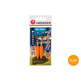 

Приманка HIGASHI Burakuri, зимняя, крючок №12, 10 г, 2 шт., набор, оранжевый, 03998_586