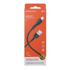 Кабель Borofone BX51, Lightning - USB, 2.4 А, 1 м, PVC оплётка, чёрный - Фото 5