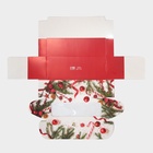 Коробка для кондитерских изделий с окном «Новогодняя классика», 26×10×8 см 7666182