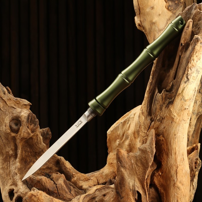Нож "Бамбук" сталь - 420, рукоять - алюминий - фото 1904559402