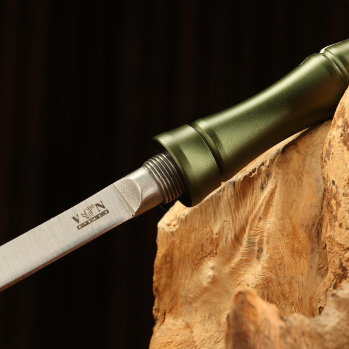 Нож "Бамбук" сталь - 420, рукоять - алюминий - фото 1904559403