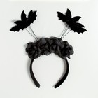 Ободок для волос карнавальный «Летучие мышки» - Фото 2