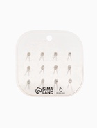 Серьги пусеты QF «Ассорти», 6 пар, мишки и сердечки, розово-голубые в серебре - Фото 5