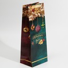 Пакет под бутылку «Новогодних Чудес», 13 х 36 х 10 см - Фото 2