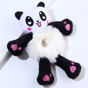 Резинка для волос «Для самой милой», панда, 1 шт., d=7.5 см