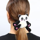 Резинка для волос «Для самой милой», панда, 1 шт., d=7.5 см - фото 57960884