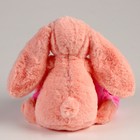 Мягкая игрушка с пледом «Зайка», цвет розовый - Фото 6