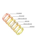 Кольца парные «Нежность», 2 шт. цвет золото, безразмерные - Фото 4