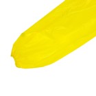 Дождевик детский со светоотражающими элементами, цвет жёлтый (120-160 см) - Фото 6