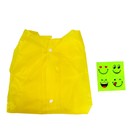 Дождевик детский со светоотражающими элементами, цвет жёлтый (120-160 см) - Фото 7