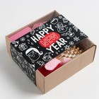 Подарочный набор Этель "Happy new year", полотенце 30х60 см и аксессуары - Фото 10