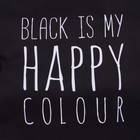 Сумка - шопер в банке, без подклада, без молнии, черная, Black color, 35 х 40 х 0.5 см 9023029 - фото 16155510