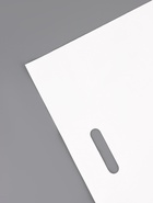 Пакет полиэтиленовый с вырубной ручкой, Белый 40-50 См, 90 мкм (50 шт) - фото 804896642