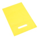 Пакет полиэтиленовый с вырубной ручкой, Желтый 20-30 См, 30 мкм - Фото 3