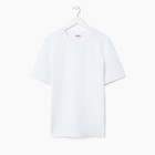 Футболка мужская MINAKU REGULAR FIT: белая, р-р 46 - Фото 6