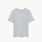 Футболка мужская MINAKU: Basic line MAN, размер 48, серая 9039336