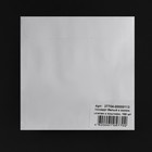Конверт для CD/DVD дисков, 125×125 мм, d=100 мм, окно, выруб. язычок, белый - Фото 3