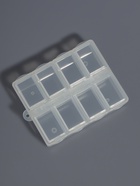 Органайзер для хранения мелочей, с подвесом, 8 ячеек, 8×6×2 см, прозрачный - Фото 4