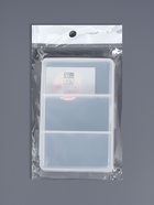 Органайзер для хранения мелочей, 3 ячейки, 11×7×2.5 см, прозрачный - Фото 4