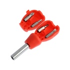 Отвертка с набором бит ЛОМ, пластиковая рукоятка, 5 предметов - Фото 4