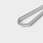 Щипцы-пинцет Доляна «Металлик», для удаления костей, h=12 см, нержавеющая сталь, серебристые - Фото 5