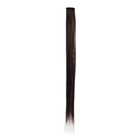 Локон накладной, прямой волос, на заколке, 50 см, 5 гр, цвет тёмно русый - фото 6630224