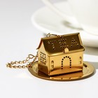 Сито для чая Goldie, домик, цвет золотой - фото 1050183