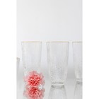 Стакан Magistro «Фьюжн», 350 мл, стекло, прозрачный - Фото 4