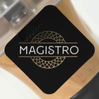 Набор мельниц для специй Magistro, 2 предмета, чёрный, белый - Фото 13