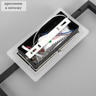 Люстра "Бабочки Уно" 36Вт LED 6000К черный 45х45х6см BayerLux - Фото 13