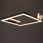 Люстра "Бабочки Уно" 36Вт LED 6000К черный 45х45х6см BayerLux - Фото 3