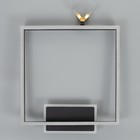 Люстра "Бабочки Уно" 36Вт LED 6000К черный 45х45х6см BayerLux - Фото 6