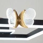 Люстра "Бабочки Уно" 36Вт LED 6000К черный 45х45х6см BayerLux - Фото 8