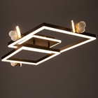Люстра "Бабочки Трио" 54Вт LED 6000К черный 65х45х10см BayerLux - Фото 4