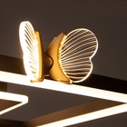 Люстра "Бабочки Трио" 54Вт LED 6000К черный 65х45х10см BayerLux - Фото 9