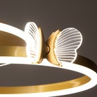 Люстра с ПДУ "Бабочки Пента" 108Вт LED 3000-6000К золото 75х75х15см BayerLux - Фото 11