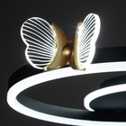 Люстра "Бабочки Уно" 36Вт LED 6000К черный 45х45х6см BayerLux - Фото 11