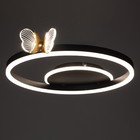 Люстра "Бабочки Уно" 36Вт LED 6000К черный 45х45х6см BayerLux - Фото 4