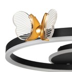 Люстра "Бабочки Уно" 36Вт LED 6000К черный 45х45х6см BayerLux - Фото 7