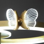 Люстра "Бабочки Трио" 54Вт LED 6000К золото 65х45х10см BayerLux - Фото 11