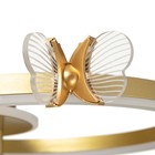Люстра "Бабочки Трио" 54Вт LED 6000К золото 65х45х10см BayerLux - Фото 7