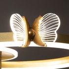 Люстра "Бабочки Трио" 54Вт LED 6000К золото 65х45х10см BayerLux - Фото 9