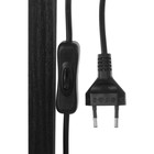 Торшер 19141/1 Е27 40 Вт черный 26×26×159 см - фото 47512096