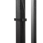 Торшер 19141/1 Е27 40 Вт черный 26×26×159 см - фото 47512097