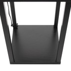 Торшер 19141/1 Е27 40 Вт черный 26×26×159 см - фото 47512098