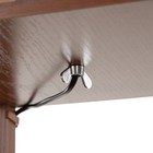 Торшер 19143/1 Е27 40Вт коричневый 26х26х159 см - фото 37919246