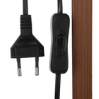 Торшер 19143/1 Е27 40Вт коричневый 26х26х159 см - фото 37919247